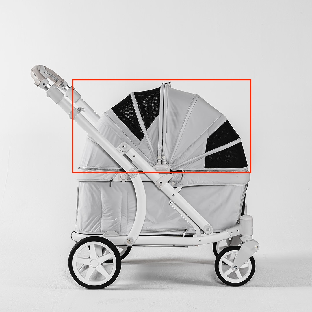 Pompolarr Spare Part - Full Top Cover (Front + Rear)